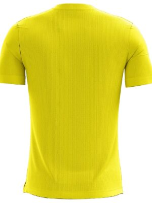 Active Athletic Training Tops | Gym Running Workout T Shirts Yellow Color