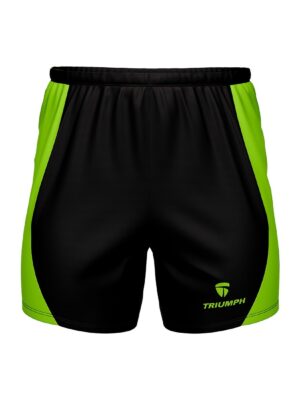Gym Shorts for Mens | Sports Shorts | Dri-Fit Shorts | Workout Shorts Black & Green Color