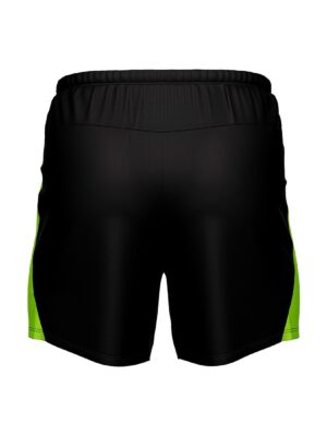 Gym Shorts for Mens | Sports Shorts | Dri-Fit Shorts | Workout Shorts Black & Green Color