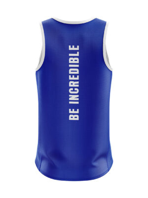 Gym Vests Workout Tank Tops for Men Online Blue Color