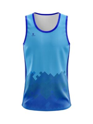 Gym Vests Collection for Men | Sleeveless Tshirt for Sports Blue Color