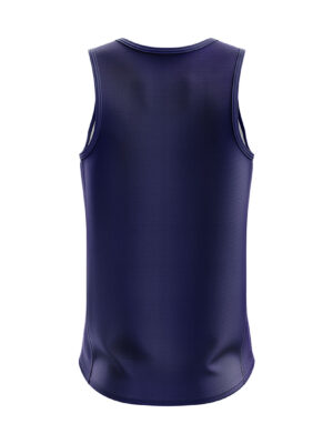 Gym Vests For Men Online | Workout Training Singlet Navy Blue