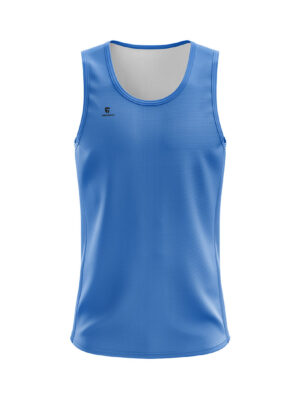 Men’s Workout Training Running Exercise Singlets Sky Blue Color
