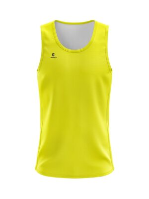 Men’s Tank Tops for Sports Gym Running Workout Exercise Yellow
