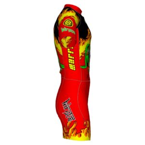 Ninja Skating Suit | Inline & Speed Skates Apparel Red Colour