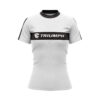 Women’s Lightweight Quick Dry Tennis T-Shirts White & Black Color