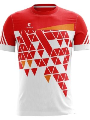 Volleyball Jersey for Men | Volleyball Sports Clothing Red White Color