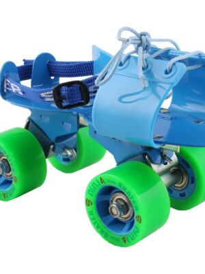 Skater Ninja Adjustable Skate Package - Blue Green Color