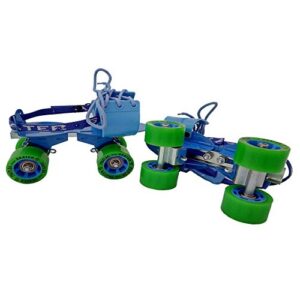 Skater Ninja Adjustable Skate Package - Blue Green Color