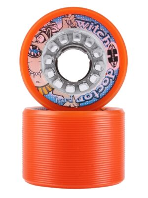 Warrior Hyper Witch Doctor Orange Quad Skate Wheels
