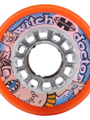 Warrior Hyper Witch Doctor Orange Quad Skate Wheels