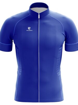 Mens Cycling Jersey Royal Blue | Long Riding Cycling Clothes