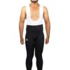 Men Cycling Bib Pants Padded Road Cycling Tights Black