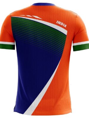 Triumph Round Neck Happy Independence Day India Printed T-Shirt for Mens Half Sleeve Republic Day Tshirt Jersey