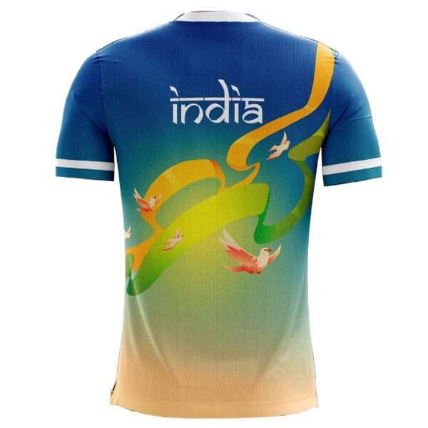 Triumph Round Neck Happy Independence Day T-Shirt for Indian Lover Half Sleeve Republic Day Tshirt Jersey