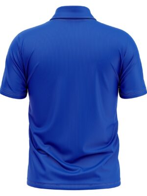 Republic Day I Love My India White Polyester Polo Neck Unisex Mens Half Sleeve T-Shirt Dress