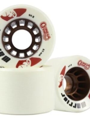 Warrior Gorilla Grip White Quad Skate Wheels