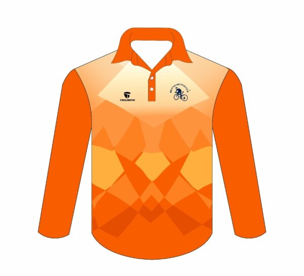 Polo Neck T-Shirts Full Sleeve | Bhavnagar Cycle Club