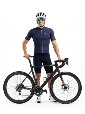 Men's Pro Riding Cycling Jerseys Dark Blue | Custom Bicycle Clothing