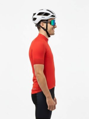 Men's Dri-Fit Cycling Jerseys Red Color | Custom Cycling Wear