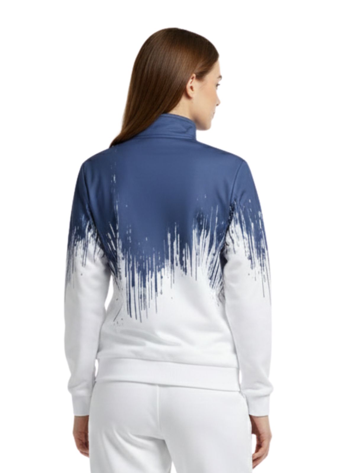 Winter Athletic Gym Running Sports Track Jacket Tops for Women's Girls - Image 2