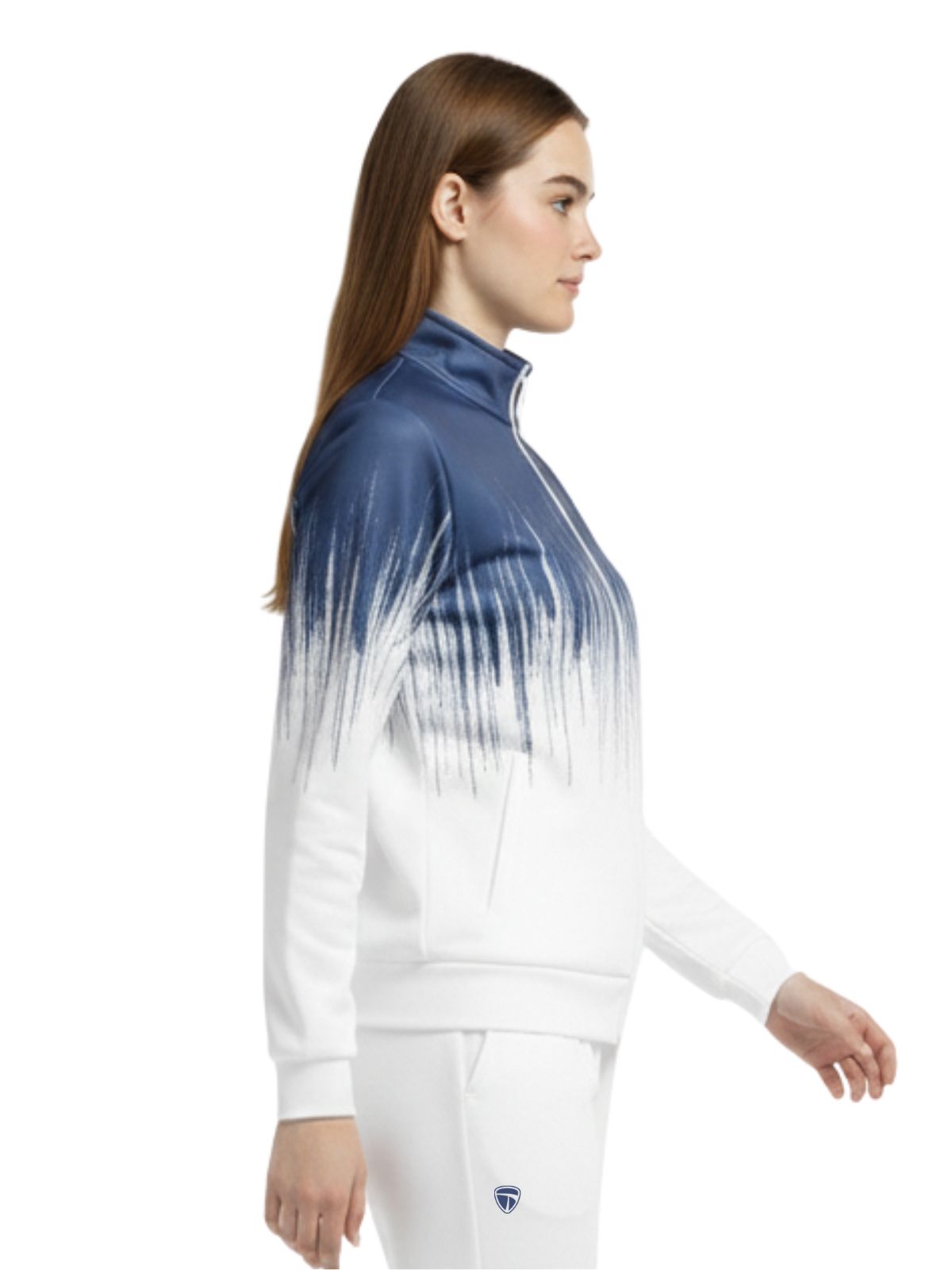 Winter Athletic Gym Running Sports Track Jacket Tops for Women's Girls - Image 3