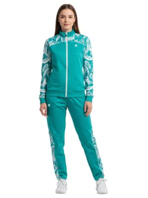 Track Jacket with Sporty Pants | Women's Athletic Workout Tracksuit Sets