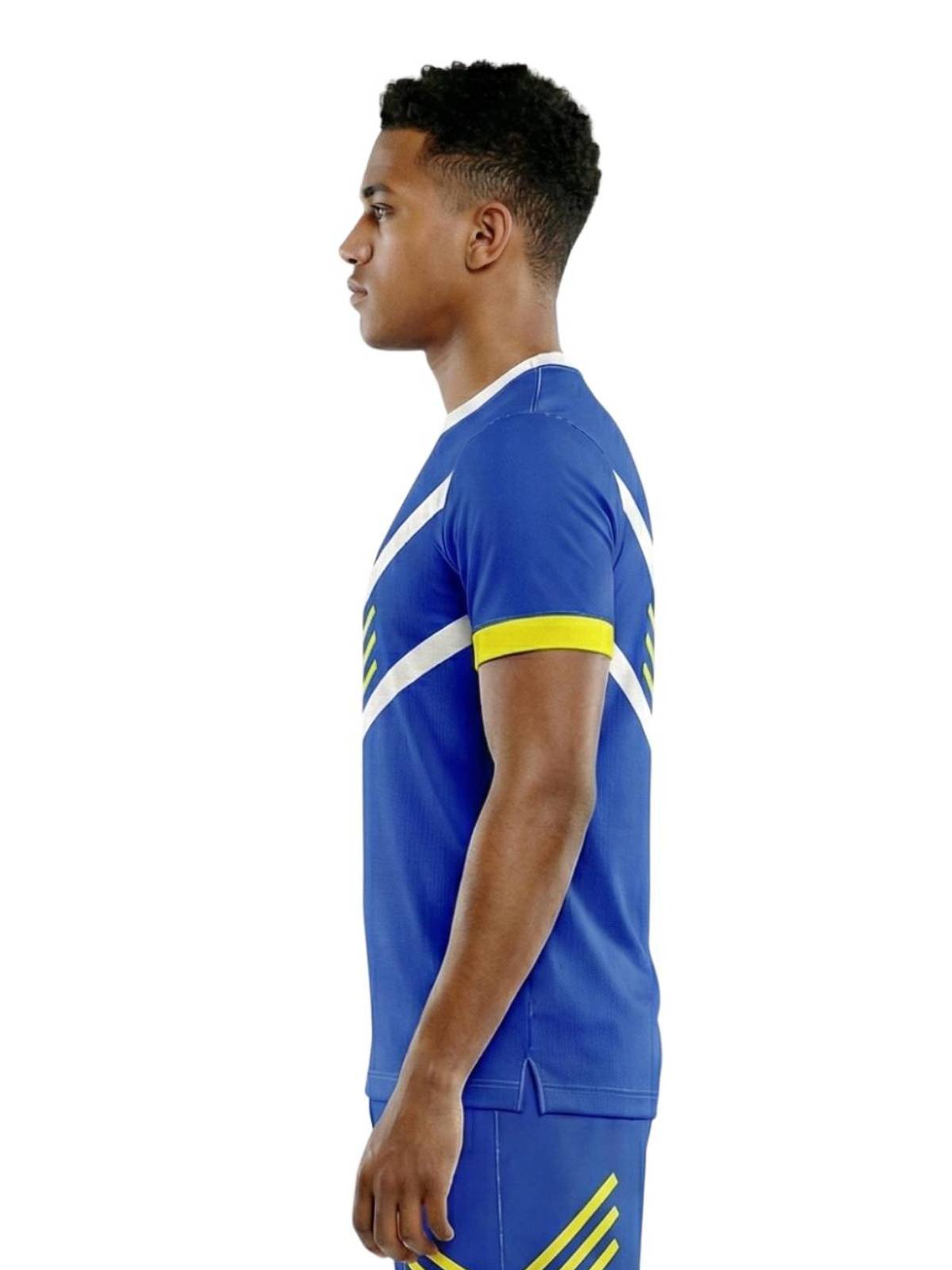 Men's Round Neck Football T-shirts Multicolored Custom Sports Kids Jersey