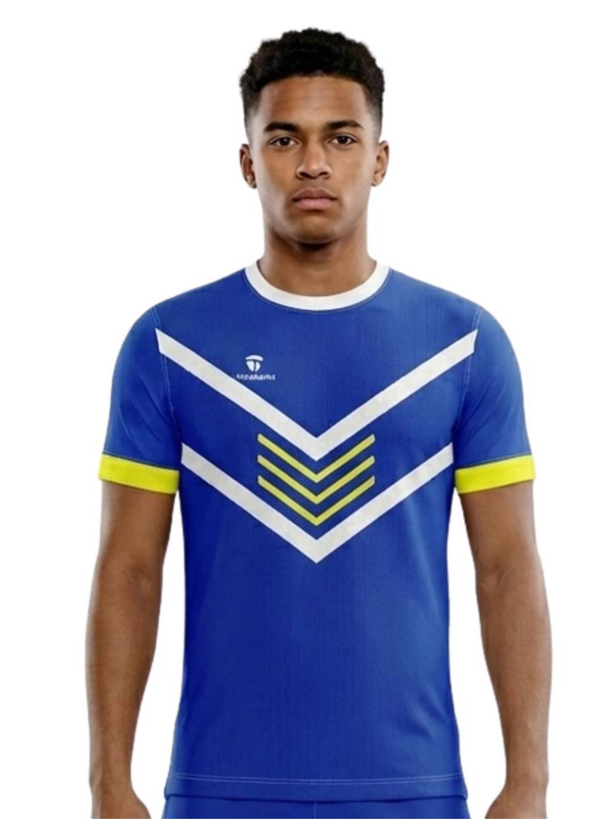 Men's Round Neck Football T-shirts Multicolored Custom Sports Kids Jersey