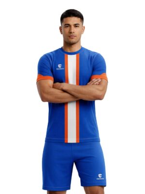 Quick Dry Polyester Football Jersey and Shorts for Men | Custom Sportswear