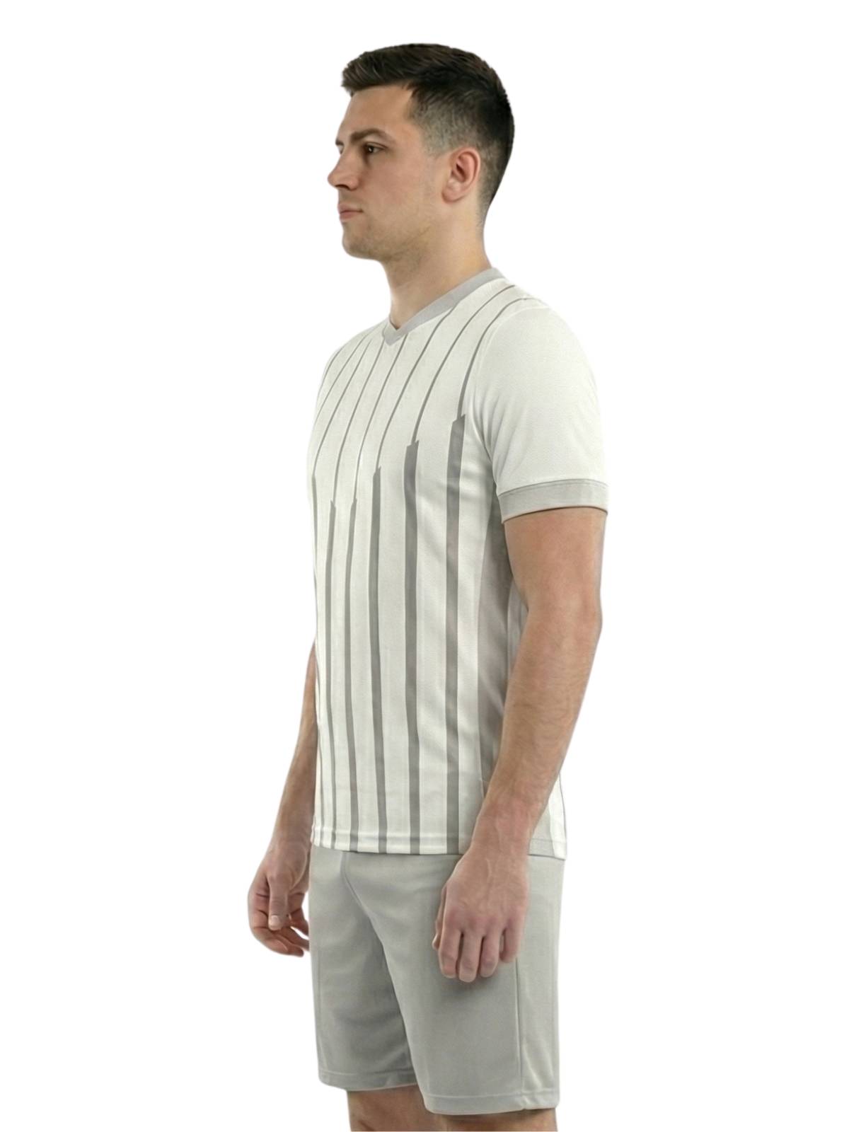 Mens Round Neck Football Training Jerseys and Shorts / Custom Tshirts