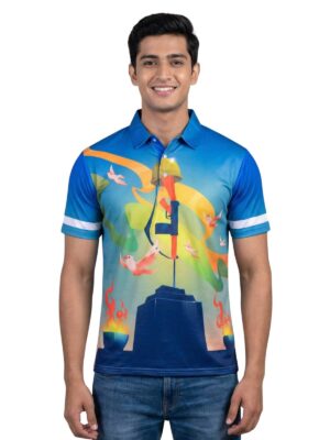 Triumph Independence day T shirt for Mens Azadi ka Amrit Mahotsav T Shirt Indian Republic Day T Shirts for Men