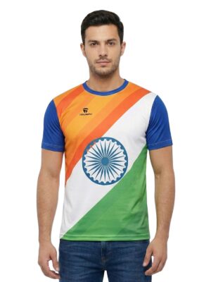 Indian Flag Republic Day Jersey | Independence TriColor T-shirt