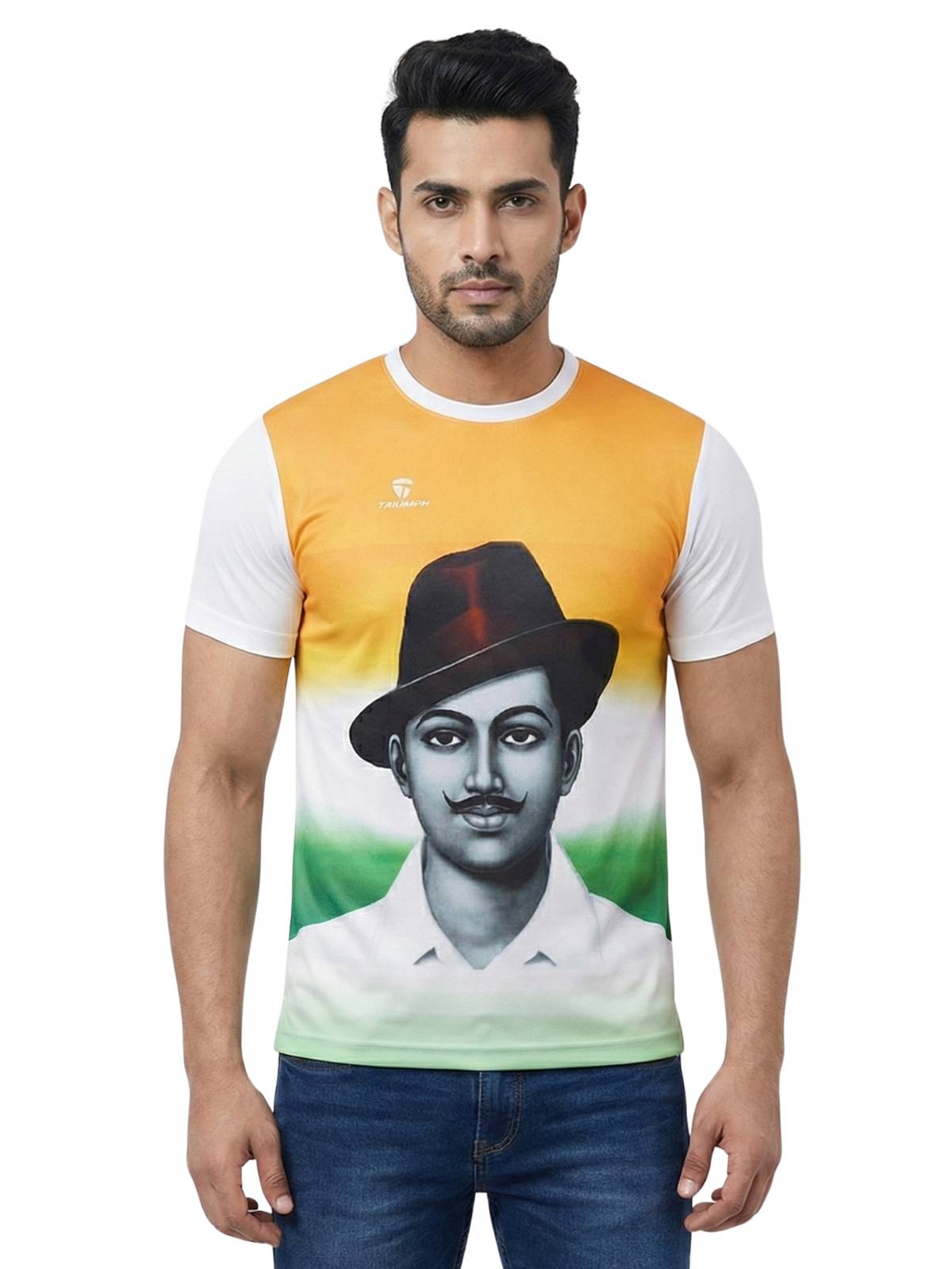 Bhagat Singh Photo Printed Men's T Shirt