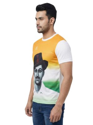 Bhagat Singh Photo Printed Men's T Shirt