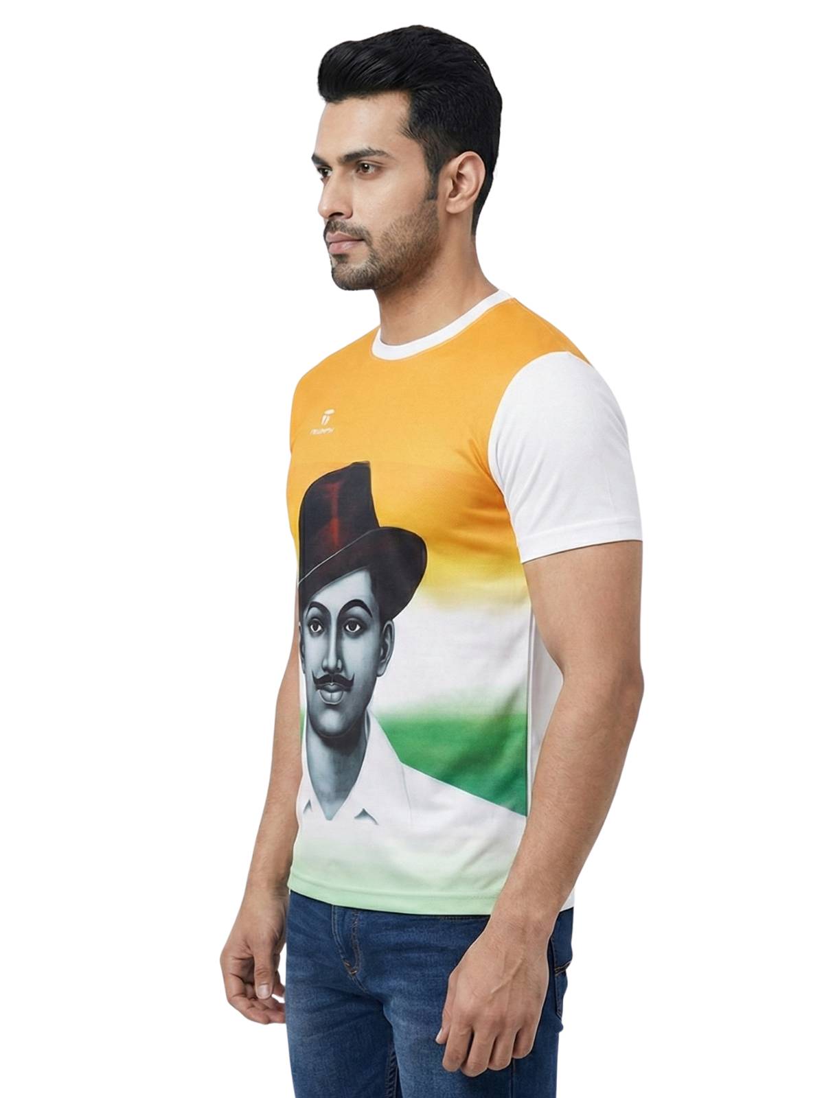 Bhagat Singh Photo Printed Men's T Shirt