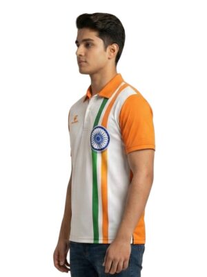 Triumph Polo Neck Half Sleeve 26 January Jersey | 15 August T-Shirt Tees for Mens