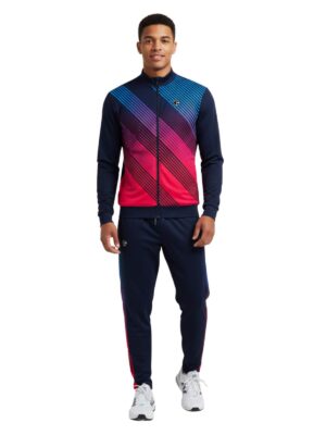 Men’s Sports Tracksuit Set | Gym Exercise Running Jogging Wear | Workout Training Activewear Track Suit